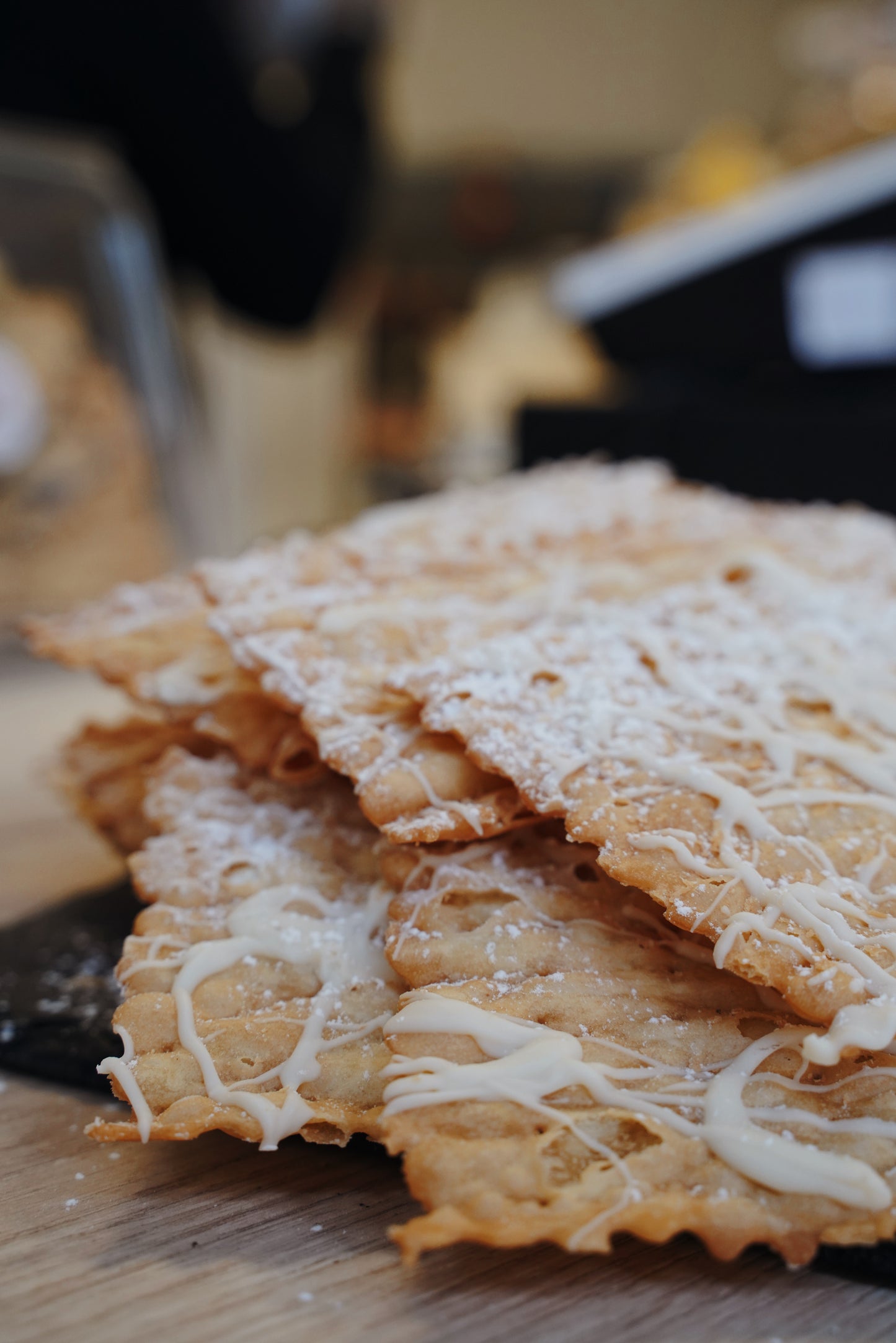 Chiacchiere al forno